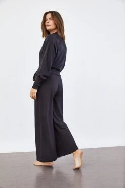 Coco Luxe Fleece Pants -Outlet Sleek Vest Store 0117CocoLuxeBlack 8191 web