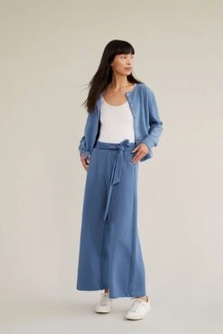 Coco Luxe Fleece Pants -Outlet Sleek Vest Store 0117 Coco Luxe Tempest Blue 04970 web