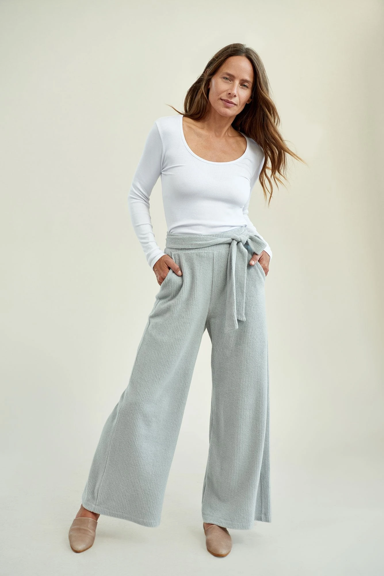Coco Cloud Rib Pants - ReAmour 2 Coco Cloud Rib Pants - ReAmour - Image 2