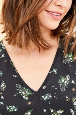 Tori Silk Tank -Outlet Sleek Vest Store 0211ToriBolinasFloral 6686 web