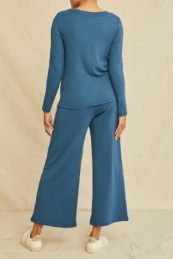 Berkeley Long Sleeve Dream Rib Tee - Azure -Outlet Sleek Vest Store 0292 Long Sleeve Berkeley Dream Rib Azure 1161 web dba4dcc7 2f27 4203 9566 5c373b3e1291