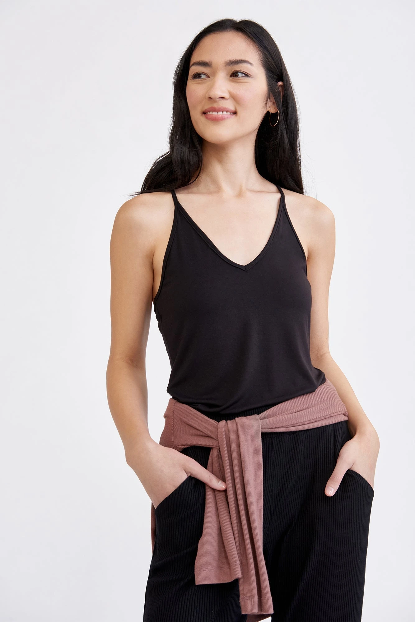 Jada Dream Knit Tank - Black - ReAmour 1 Jada Dream Knit Tank - Black - ReAmour