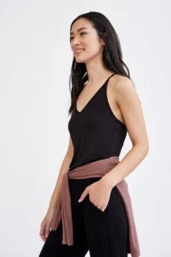 Jada Dream Knit Tank - Black - ReAmour 9 Jada Dream Knit Tank - Black - ReAmour -Outlet Sleek Vest Store 0297 Jada Modal Black 0308 web b0088d60 5c32 46ea a2d9 907d33e05372