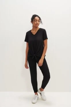 Archie Dream Knit Tee - Black