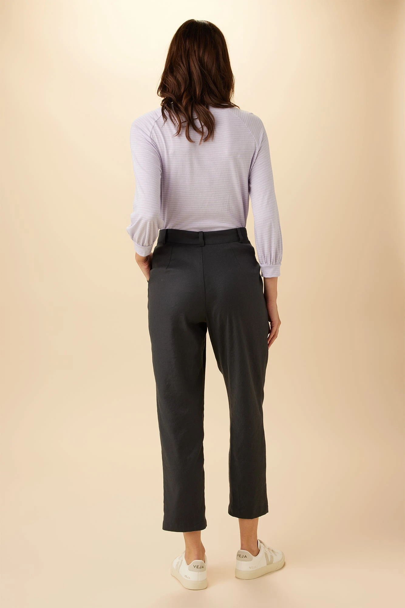 Larisa Femme Fete Stretch Pant - Pewter 4 Larisa Femme Fete Stretch Pant - Pewter - Image 4