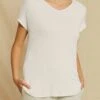 Stella Dream Rib Tee - White