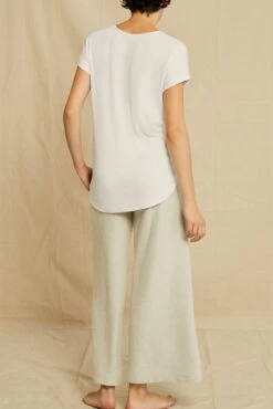 Stella Dream Rib Tee - White -Outlet Sleek Vest Store 0320 Stella Top White 3893 web 13a548eb a86a 4702 8918 e6bead1ca00b