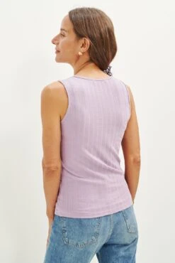 Bettina Ribbed Tank - Lavender -Outlet Sleek Vest Store 0384 Bettina Lavender 2634 web cb8a72fa 6ac8 4ea6 b1af cc802e74b09d