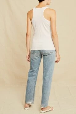 Celeste Knit Tank - White -Outlet Sleek Vest Store 0456 Celeste White 1294 web 95c7bdbf ad9c 4d41 901c 7206eede769c