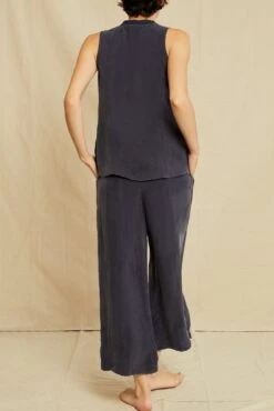 Pippen Mixed Cupro Tank - Ocean - ReAmour -Outlet Sleek Vest Store 0510 Pippen Navy 0471 Web 8af29397 fef5 4e6d bac9 05a5553b376b