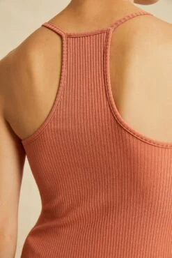 Jada Paris Rib Tank - Hibiscus - ReAmour -Outlet Sleek Vest Store 0519 Jada Paris Rib Hibiscus 0086 4c30aba3 da7f 469f 8946 acf011a10669