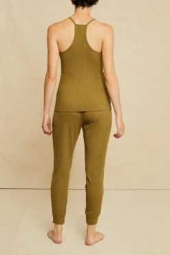 Jada Paris Rib Tank - Matcha -Outlet Sleek Vest Store 0519 Jada Paris Rib Matcha 0151 c375c0cd d2b0 493f 8f15 e08fa79f7974