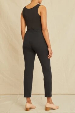 Graziella Ponte Twill Pants - Black -Outlet Sleek Vest Store 0548 Graziella Ponte Black 2783 web c9e3f13c f0a8 4bdb 8bda 274e7d34a9ca