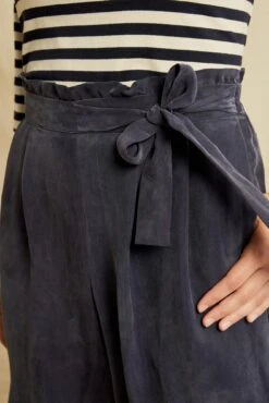 Gael Cottonseed Cupro Pants - Ocean -Outlet Sleek Vest Store 0549 Gael Ocean 2656 Web 356f1485 65c1 4036 a6d8 717abe83d7dc