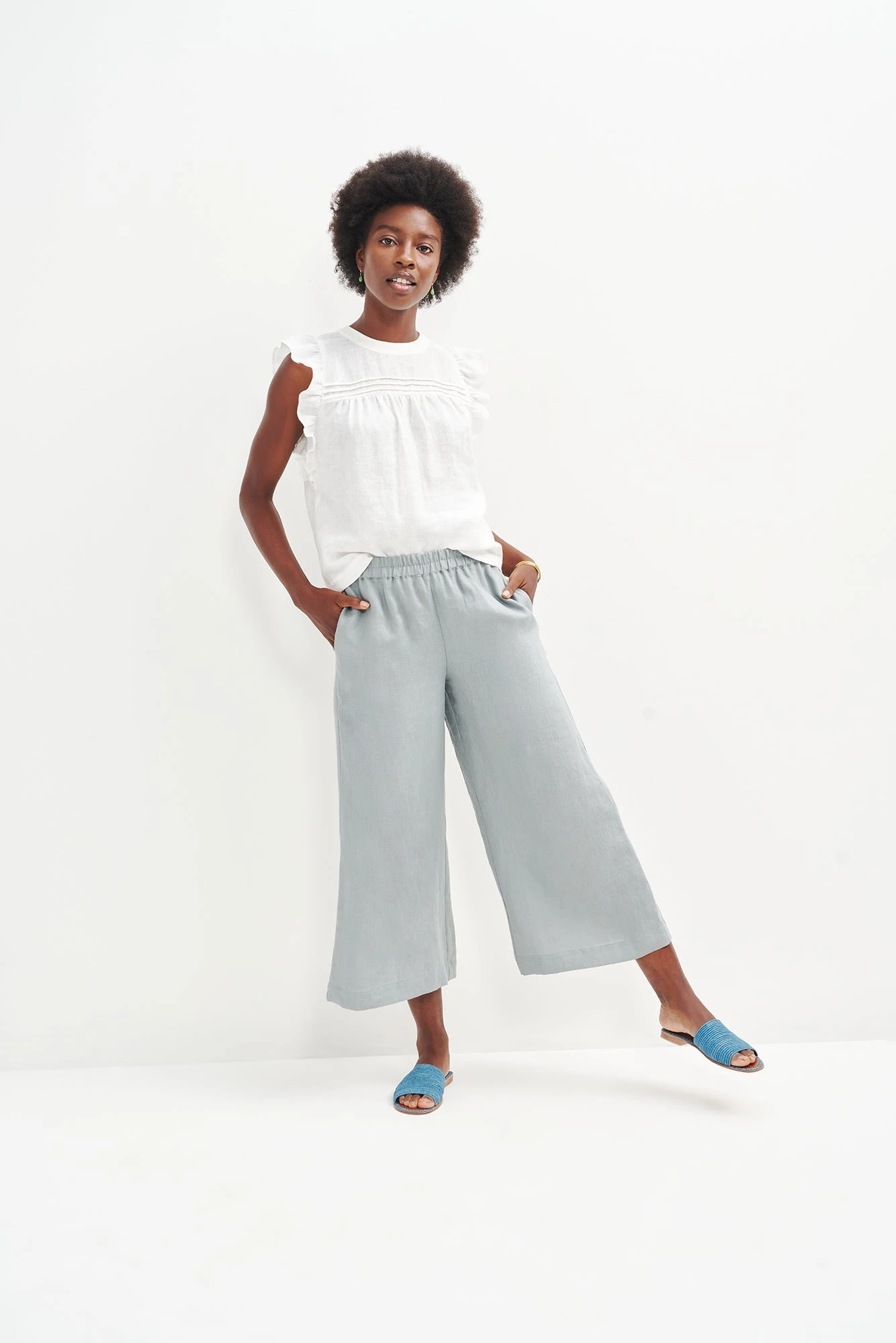 Salice Linen Pants - ReAmour 13 Salice Linen Pants - ReAmour - Image 13