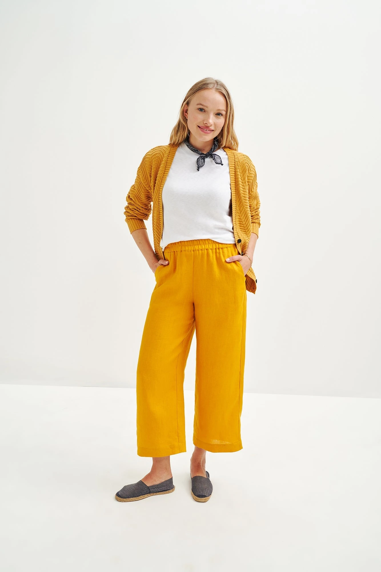 Salice Linen Pants - ReAmour 2 Salice Linen Pants - ReAmour - Image 2
