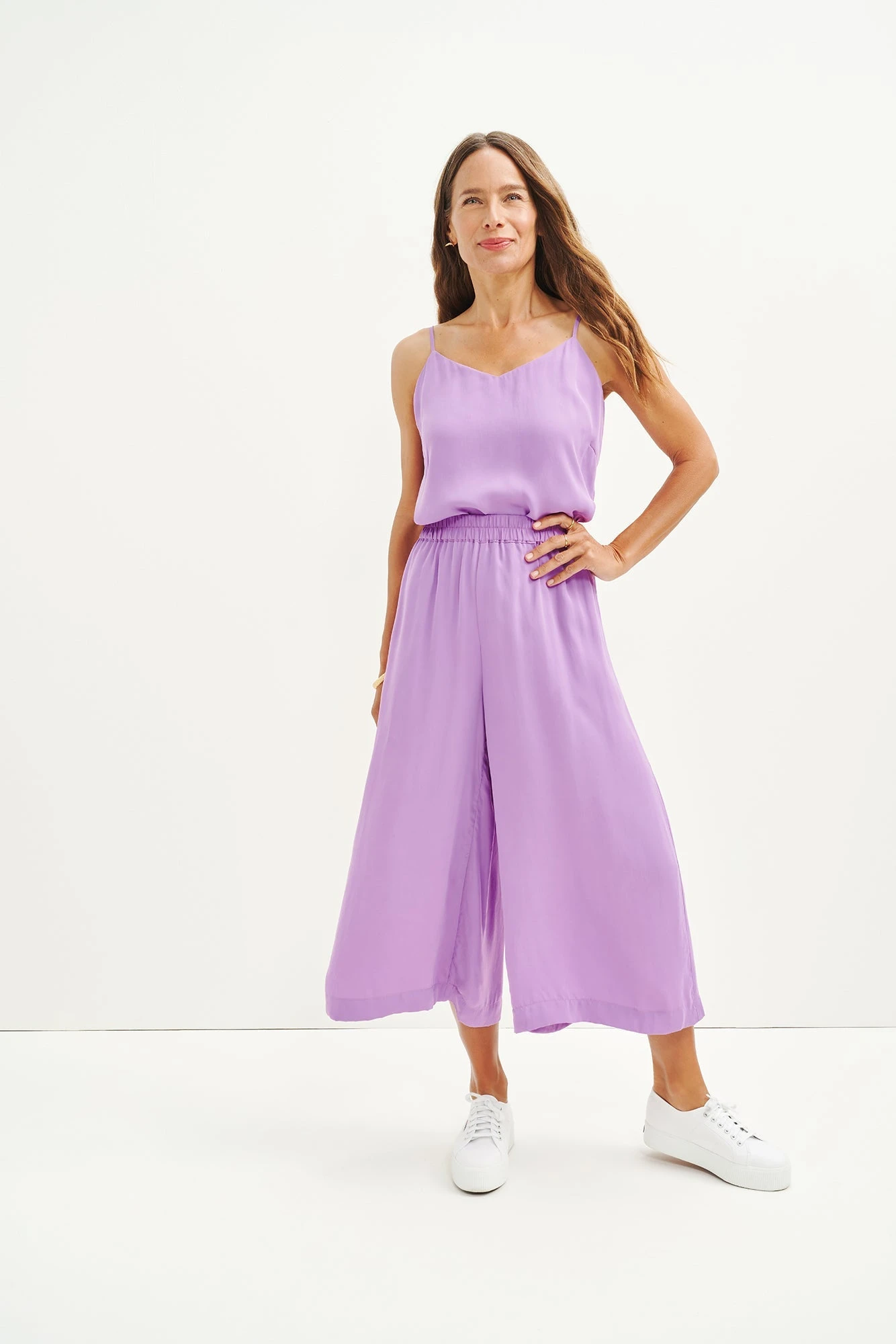 Leo Cottonseed Cupro Pants - Cosmos 1 Leo Cottonseed Cupro Pants - Cosmos