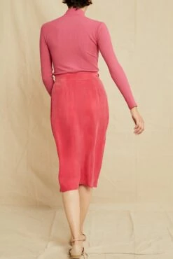 Fiana Cupro Skirt - Stargazer -Outlet Sleek Vest Store 0646 Fiana Stargazer 3092 web 0d383015 b20a 4c0a 80f4 6f2f86004653