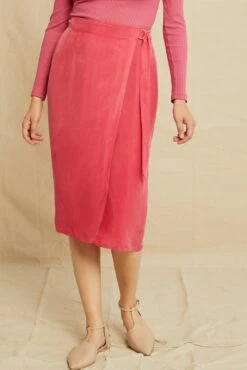 Fiana Cupro Skirt - Stargazer