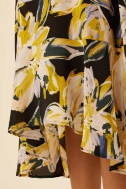 Finley Washable Silk Skirt - Marbella -Outlet Sleek Vest Store 0709 Finley Marbella Floral 6