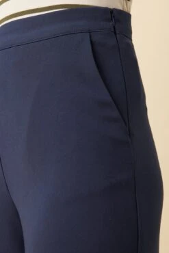 Charlie Wide Leg Pant - Navy -Outlet Sleek Vest Store 0761R3 Charlie Navy 5