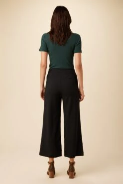 Charlie Wide Leg Pant - Black 8 Charlie Wide Leg Pant - Black -Outlet Sleek Vest Store 0761 Charlie Black 3