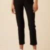 Graziella Woven Spandex Pant - Black