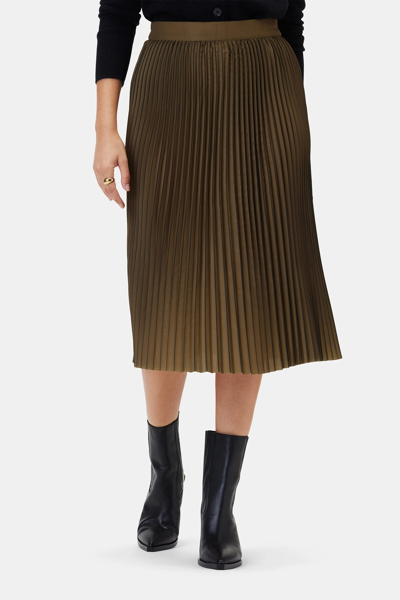 Blaze Skirt - Bronzed Olive 1 Blaze Skirt - Bronzed Olive