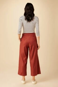 Frankie Femme Fête Pant - Rust -Outlet Sleek Vest Store 10138 Frankie Stretch Sienna 3