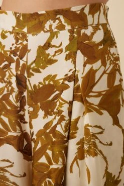 Oliver Viscose Twill Pant - Pasadena Gold -Outlet Sleek Vest Store 10279 Oliver Twill Pasadena Gold 5