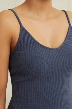 Thea Pointelle Rib Tank - Pacific Blue 7 Thea Pointelle Rib Tank - Pacific Blue -Outlet Sleek Vest Store 1063TheaPacificBlue 1213 web 3ca14a23 77de 43aa a8c6 22555eaf76b9