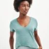 Joline Reverie Slub Tee - Eucalyptus