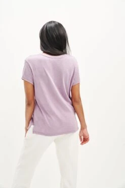 Leif Reverie Slub Tee - Lavender -Outlet Sleek Vest Store 1335 Leif Lavender 0390 web 80e61bc2 8f7b 40e0 8836 aed444520ef4