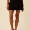 Evelyn Provence Rib Skirt - Black