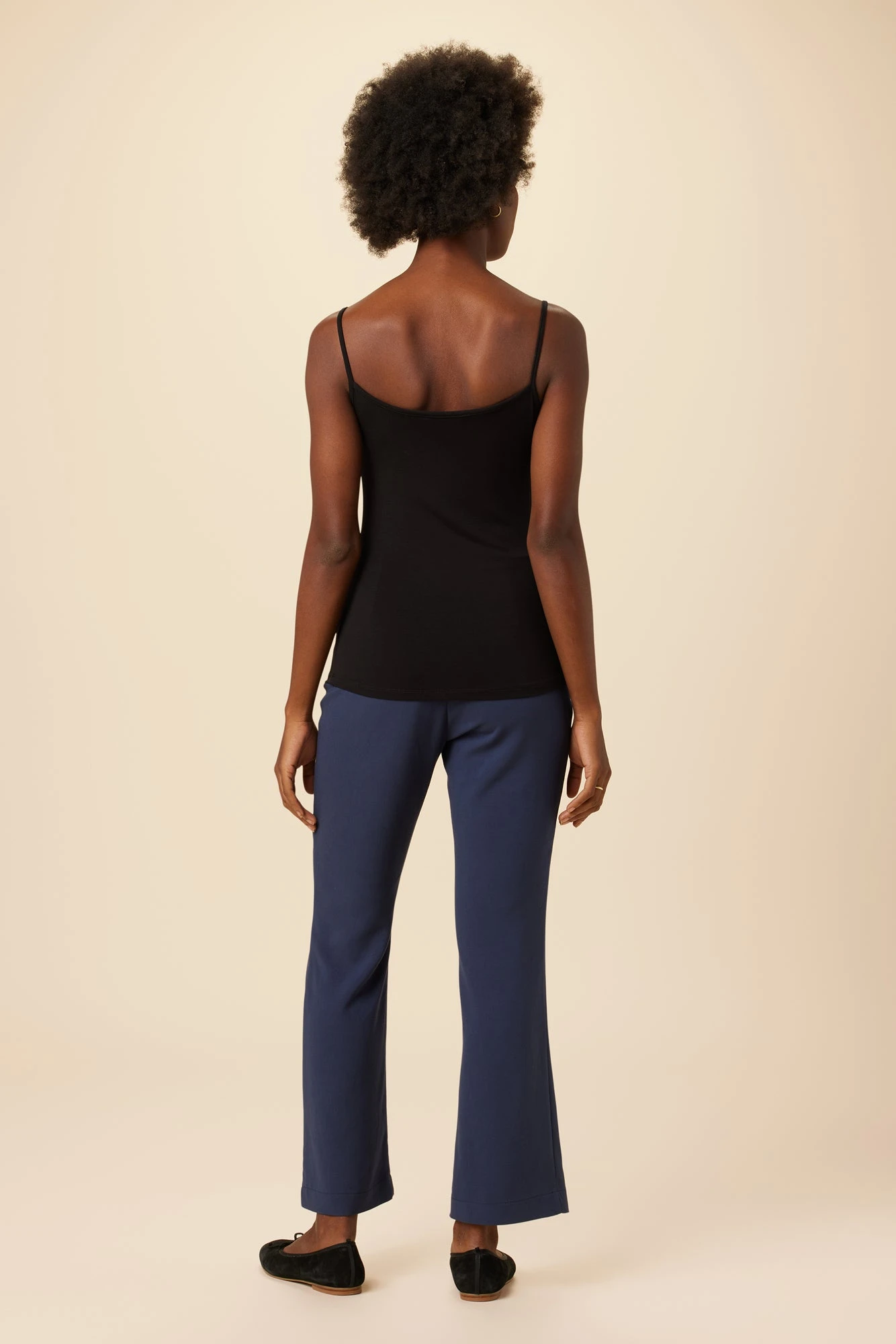 Camille Dream Knit Camisole - Black 3 Camille Dream Knit Camisole - Black - Image 3