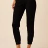 Skylar Paris Rib Joggers - Black