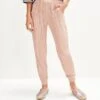 Skylar Paris Rib Joggers - Rose