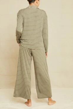 Lark Dream Knit Pajama Pants - Vine And Rose -Outlet Sleek Vest Store 211013 AV October ECOMM 0236LarkPJBottomAmsterdamStripeVineRose 6058 web a43f21ce 2bbd 4128 b3ba eddf5f7a2221