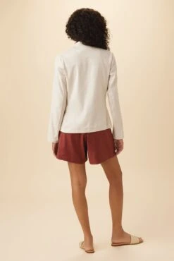 Meredith Femme Fête Blazer - Natural -Outlet Sleek Vest Store 22 7930 Meredith Natural 3