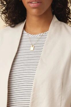 Meredith Femme Fête Blazer - Natural -Outlet Sleek Vest Store 22 7930 Meredith Natural 5