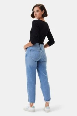 AGOLDE Kye Mid Rise Straight Crop Jean - Forseen 9 AGOLDE Kye Mid Rise Straight Crop Jean - Forseen -Outlet Sleek Vest Store 3RDPA6070 Kye Forseen 3 b4a004ed 777b 416d 9f83 624e3966703c