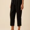 Anissa TENCEL™ Twill Pant - Black