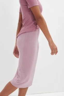 Yuma Dream Knit Skirt - Lilac -Outlet Sleek Vest Store 6089 Yuma Lilac 4363 web edaf7810 a38d 4cc2 9179 9f7f81a6fd92