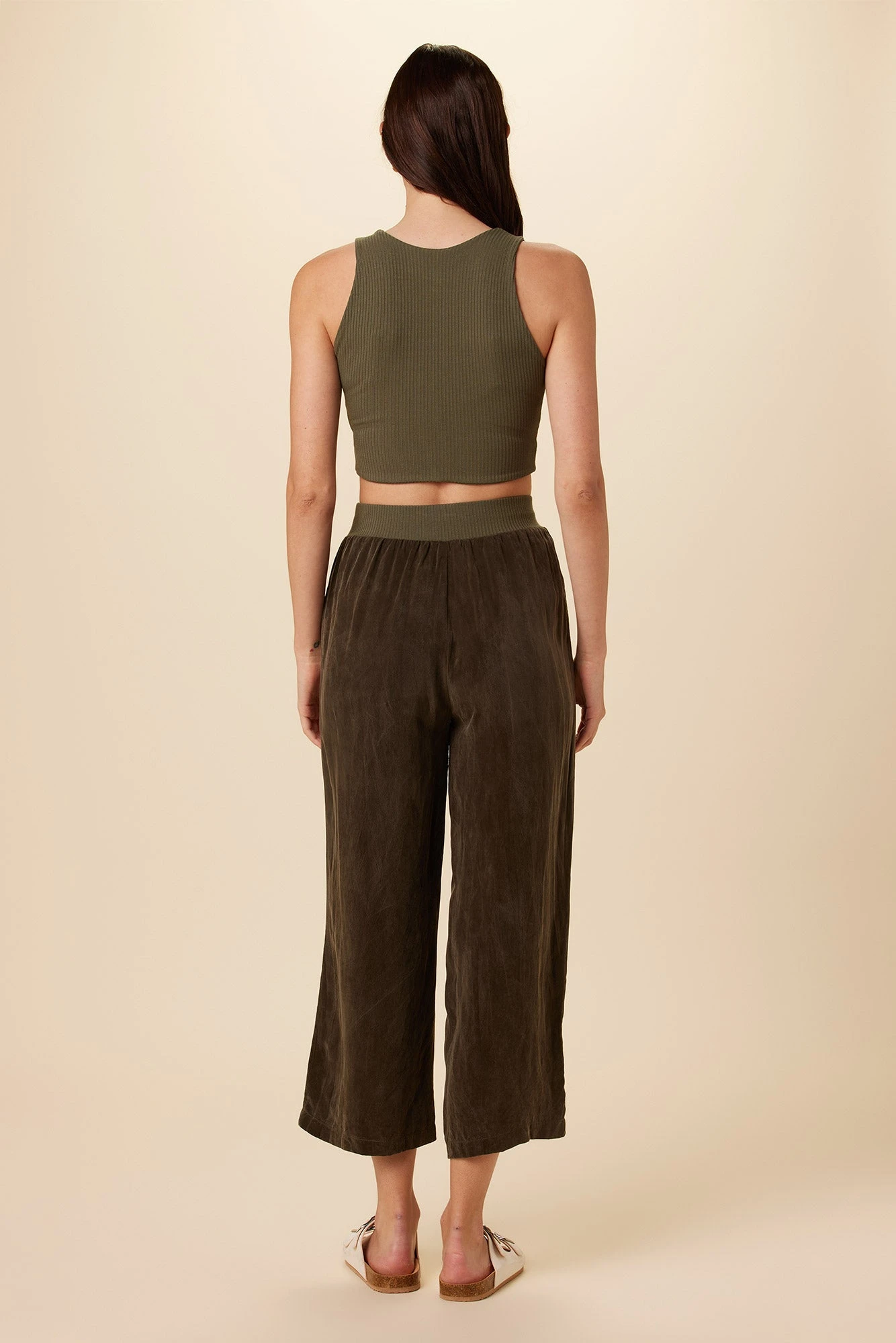 Katrina Paris Rib Tank - Calla Green 3 Katrina Paris Rib Tank - Calla Green - Image 3