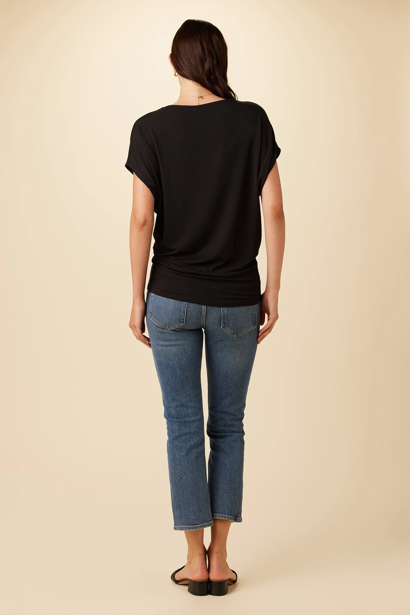 Mayr Dream Knit Tee - Black 3 Mayr Dream Knit Tee - Black - Image 3