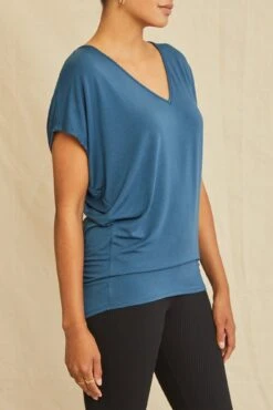 Mayr Dream Knit Tee - Azure -Outlet Sleek Vest Store 7044 Mayr Ocean 2944 web 3949893c 6340 406d a489 e71b03c761e0
