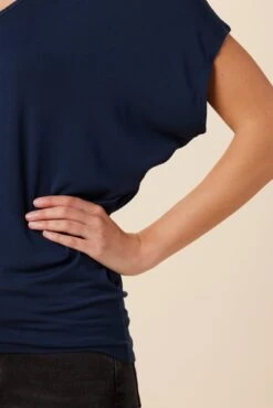 Mayr Dream Knit Tee - Ocean -Outlet Sleek Vest Store 7044 Mayr Ocean 4