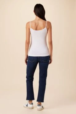 Camille Dream Knit Camisole - White 6 Camille Dream Knit Camisole - White -Outlet Sleek Vest Store 7046 Camille White 3 1ab9016c 6f93 4e90 96ea f355c93e327c