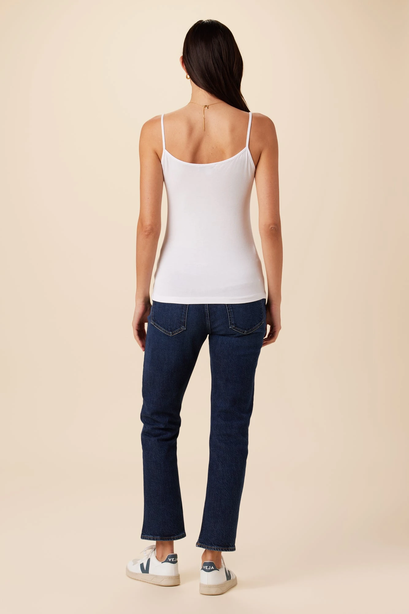 Camille Dream Knit Camisole - White 3 Camille Dream Knit Camisole - White - Image 3