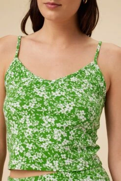 Emory Reverie Knit Tank - Hayes Floral -Outlet Sleek Vest Store 7922 Emory Hayes Floral 4